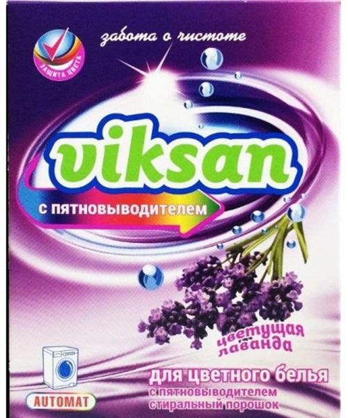 ВИКСАН  Стир Порошок   400 гр  с пятновыводителем для цветного Лаванда