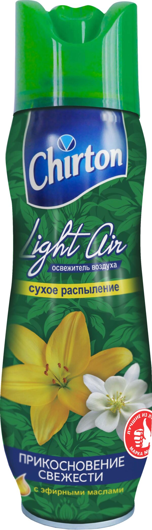 Чиртон  Освежитель воздуха Лайт Эйр Сух. Распыление Натуральная свежесть   300 мл