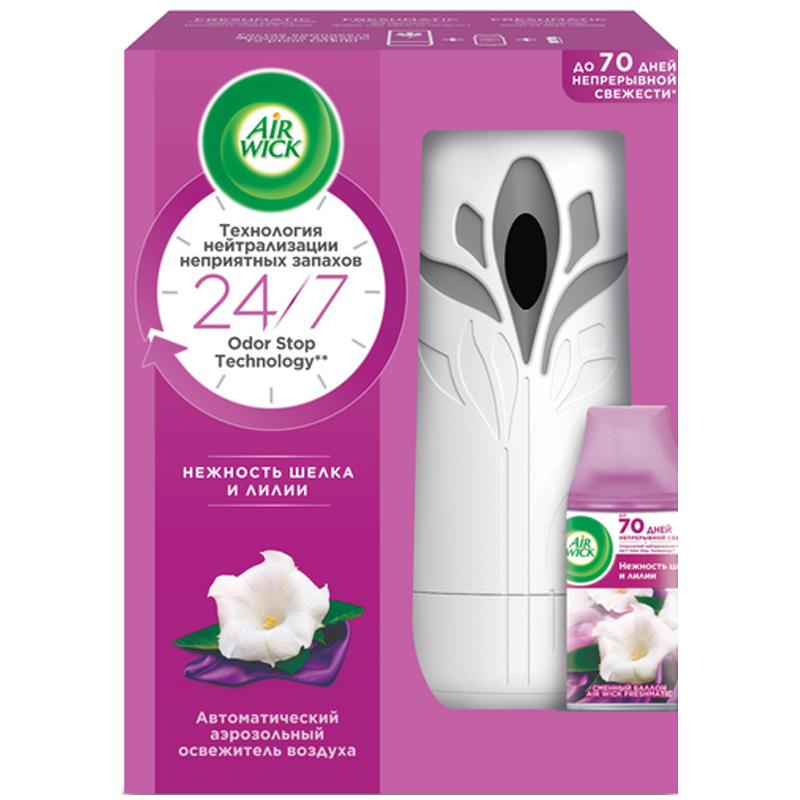 АИРВИК Осв.воздуха Смен. Блок  250 мл   Шёлк и Лилия