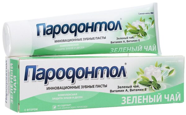 ПАРОДОНТОЛ  з.п.  124 гр  Зеленый Чай
