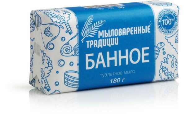 Новгородское  мыло  180гр  Глицериновое  Натур.