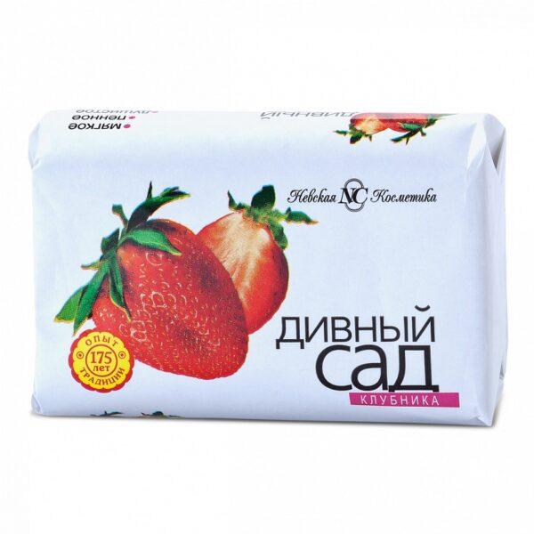 НК мыло  Дивный Сад   Клубника  90гр
