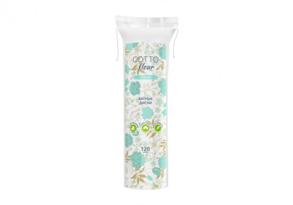 Диски   COTTO VIVA / Fleur classic    120 шт