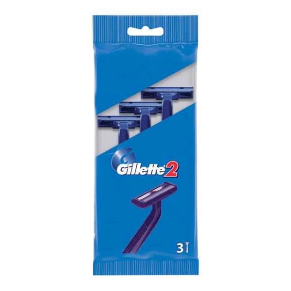 СТАНОК     GILLETTE2  3 шт.с двойн.лез