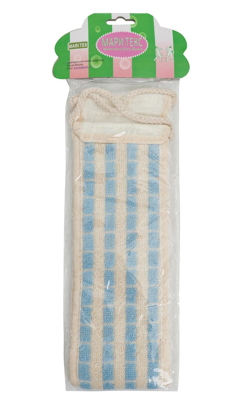Мочалка   MARI TEX  Массажная   Хлопок Крупная вязка
