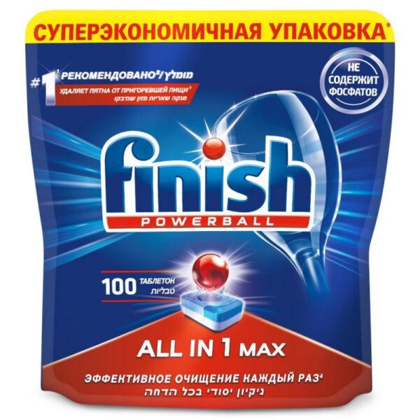 FINISH  ТАБЛЕТКИ 100 ШТ  Д / ПММ   all in 1