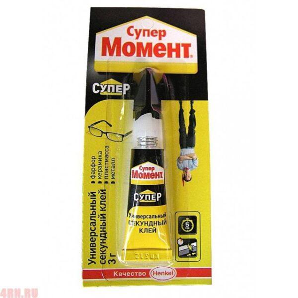 СУПЕР КЛЕЙ       МОМЕНТ  КРИСТАЛЛ  125 ГР