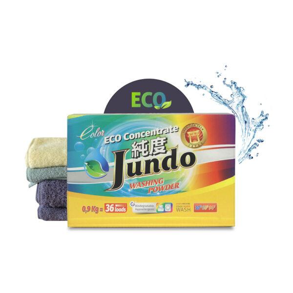 МАМА   Jundo Конц-ный ЭКО порошок 900гр КОЛОР для стирки  (36стир)