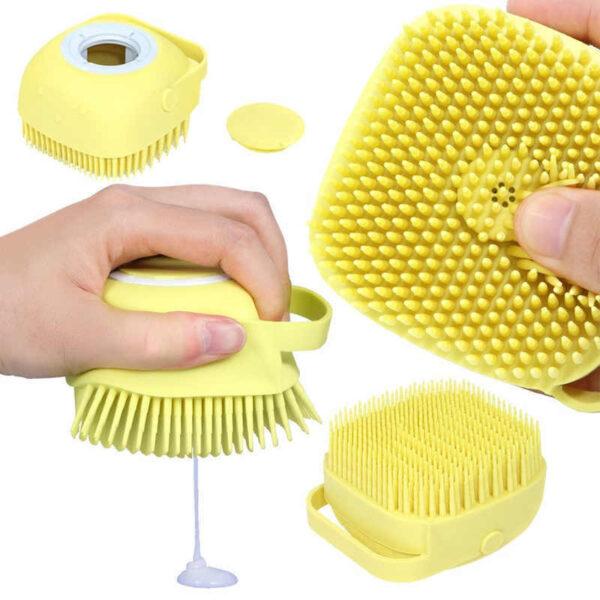 Мочалка        BATH BRUSH силикон,массаж Скрабер для тела