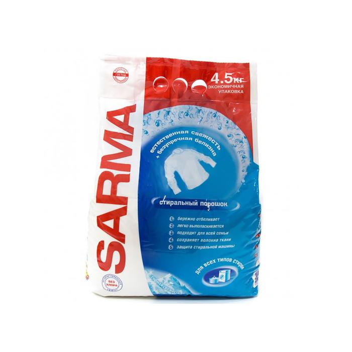 Сарма    6  кг    1023  АКТИВ Горная свежесть БЕЛЫЙ