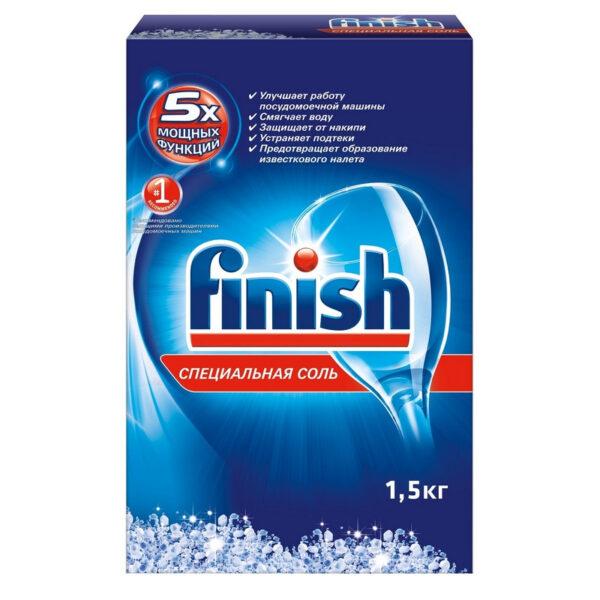 FINISH  Соль  1,5кг   д / ПММ