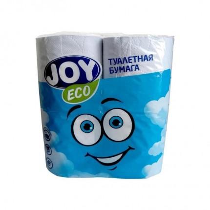 БУМАГА     Туалетная      JOY  2-х сл.  4 шт.   Белая