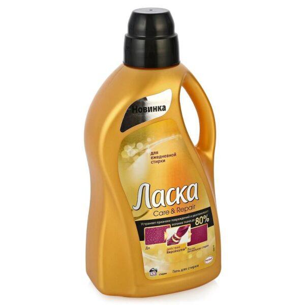 ЛАСКА   Жидкая  1литр   Уход и Восстановление ( Care & Repair )   золотой