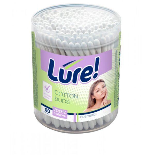 Палочки ватн.  LURE   200 шт   (стакан)